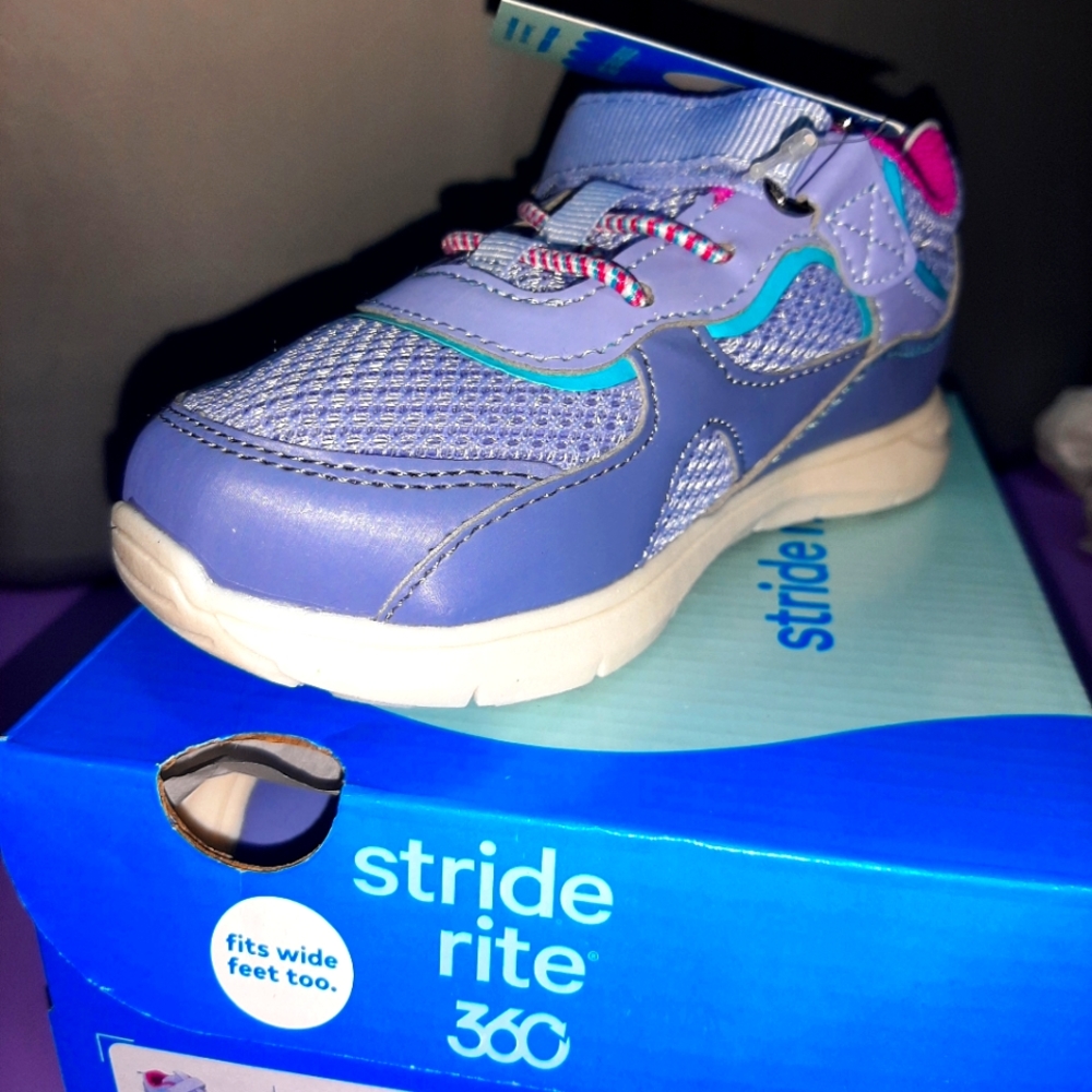Stride Rite 360 size 9 Blue/Pink/Purple